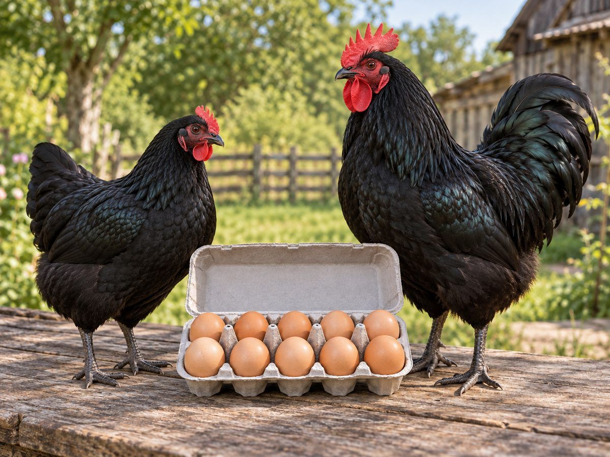 Przykładowa partia: Jaja Lęgowe Australorp Czarny